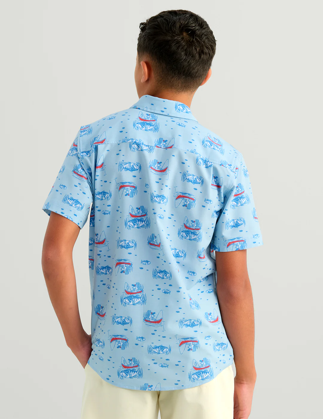 Kids Kona Short Sleeve Button-Down - Image 2