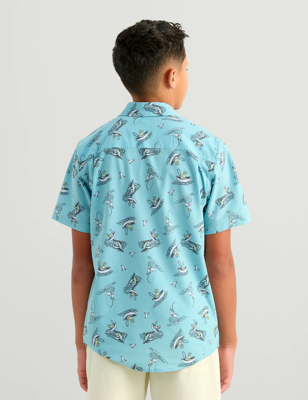 Kids Kona Short Sleeve Button-Down - Image 3