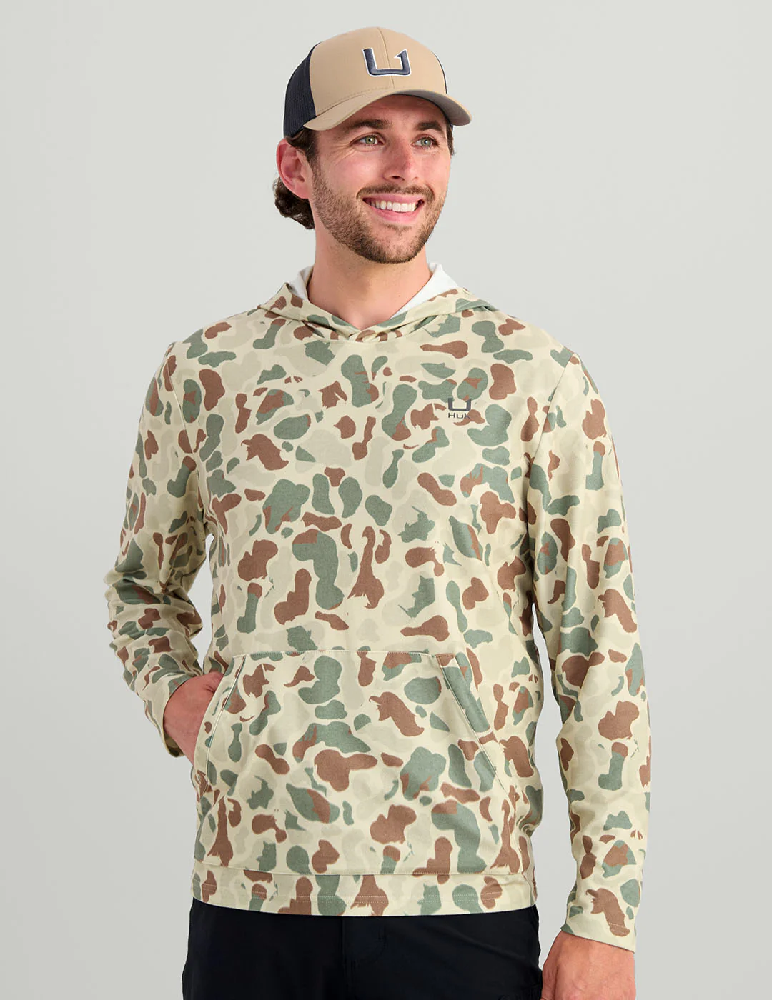 KC Print Leeward Lightweight Fleece Hoodie