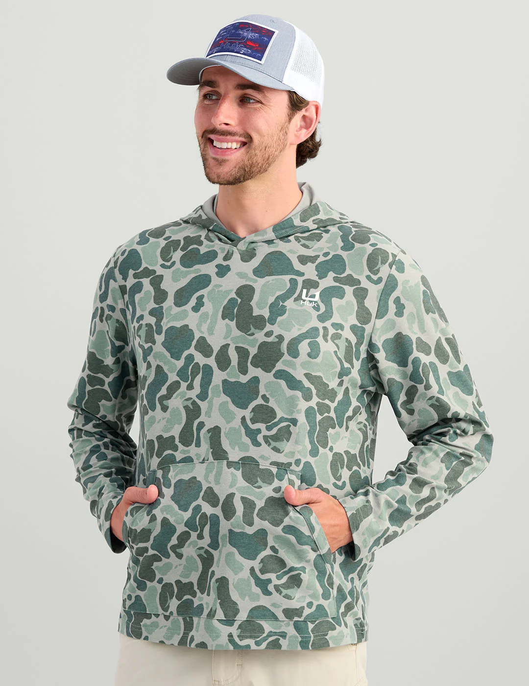 KC Print Leeward Lightweight Fleece Hoodie
