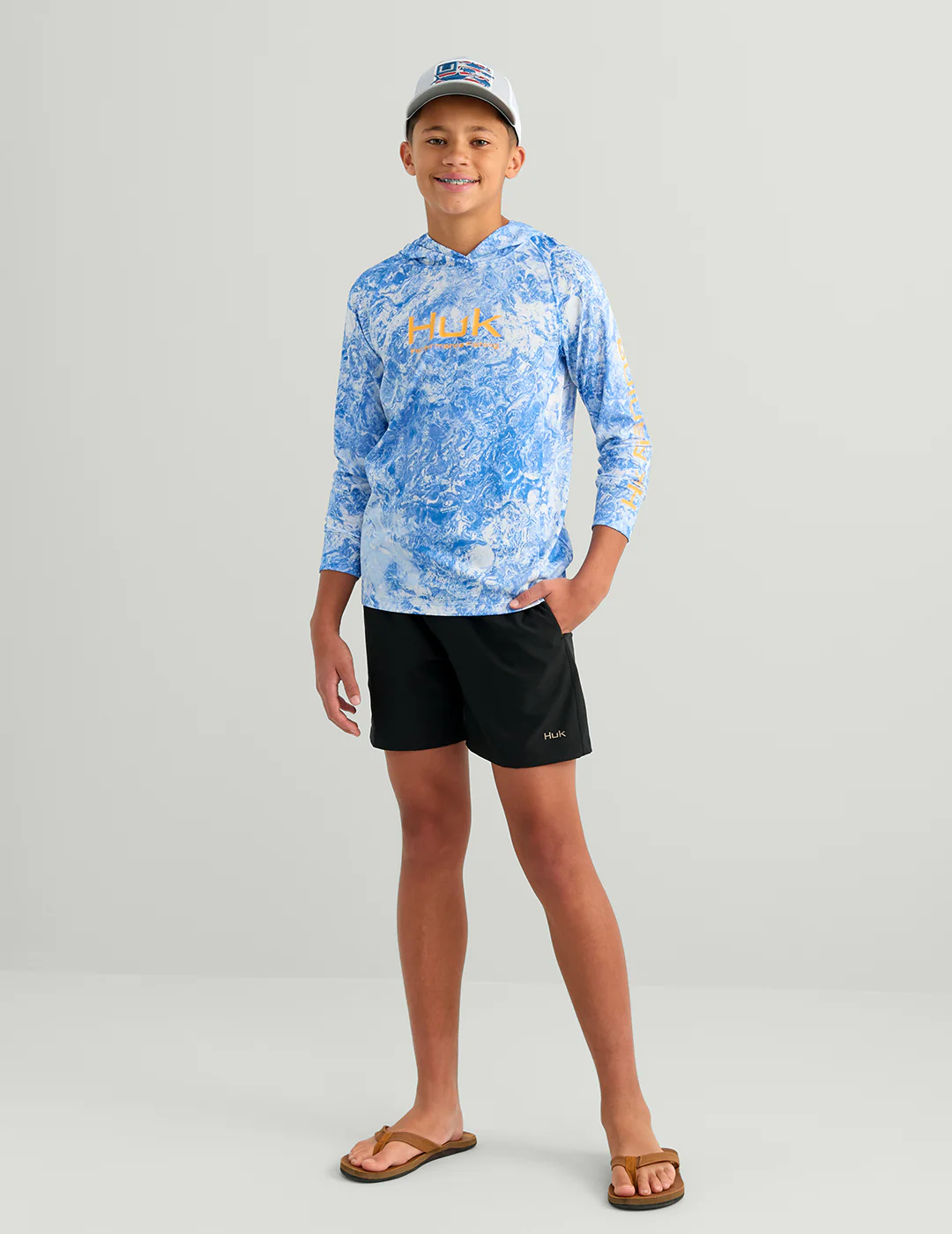 Kids Mossy Oak Pursuit Performance Hoodie - Image 3