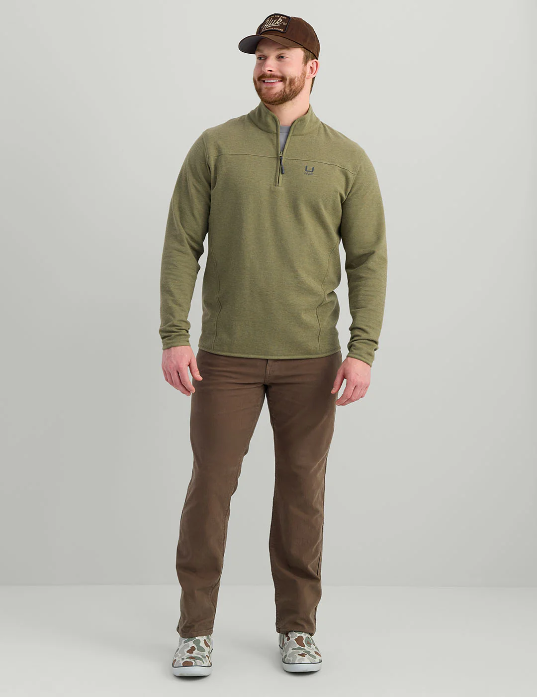 Ottoman Heather 1/4 Zip - Image 3