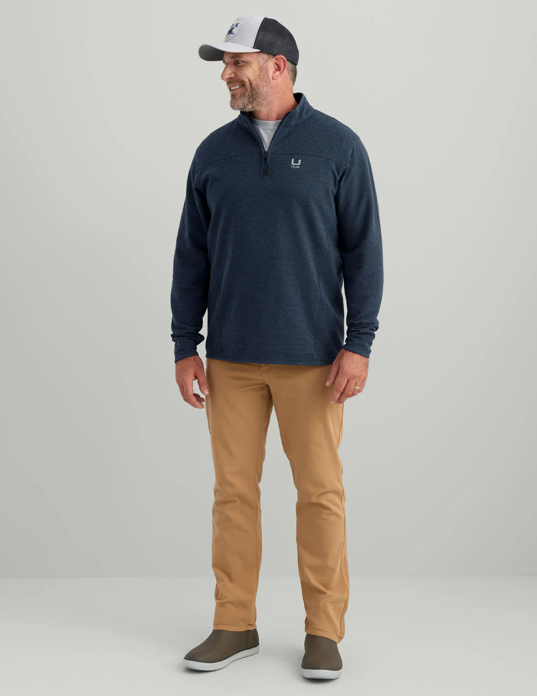 Ottoman Heather 1/4 Zip - Image 3