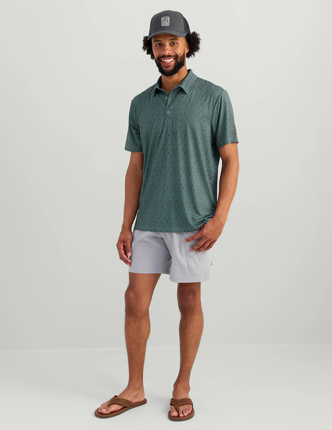 KC Print Pursuit Performance Polo - Image 3