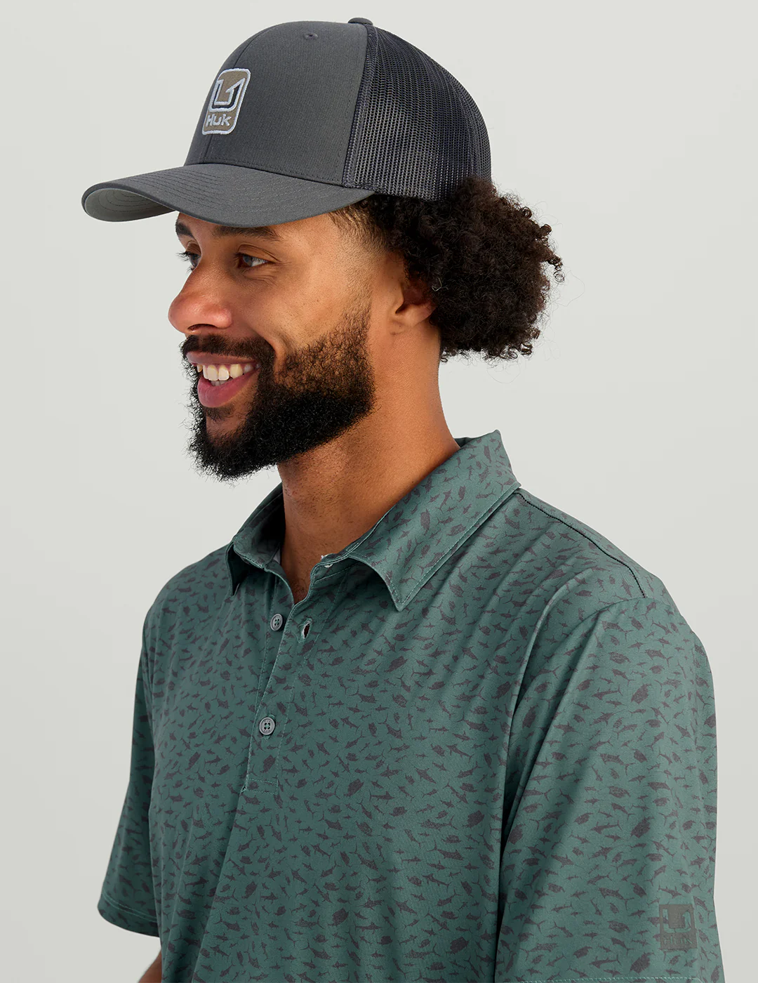 KC Print Pursuit Performance Polo - Image 4