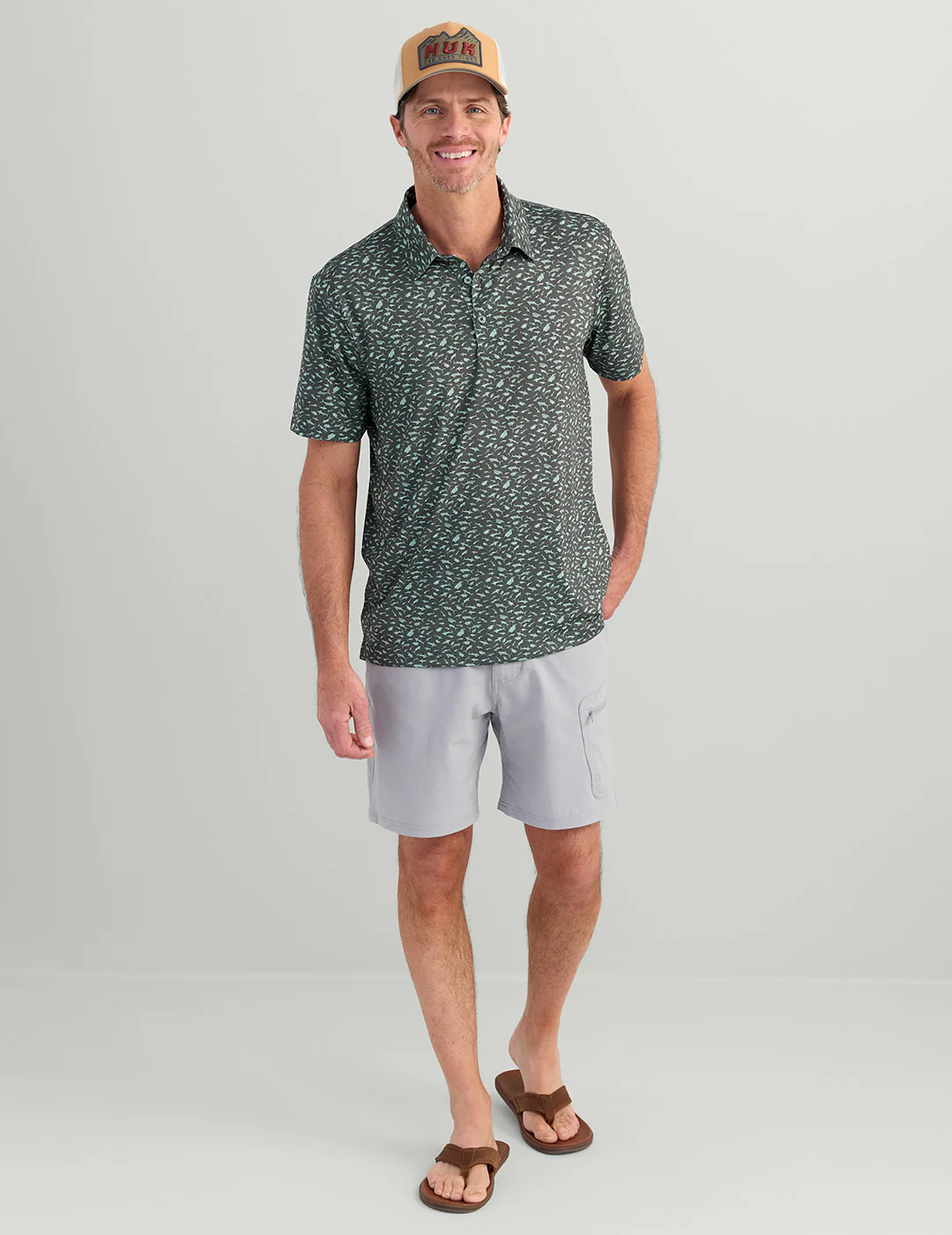 KC Print Pursuit Performance Polo - Image 3