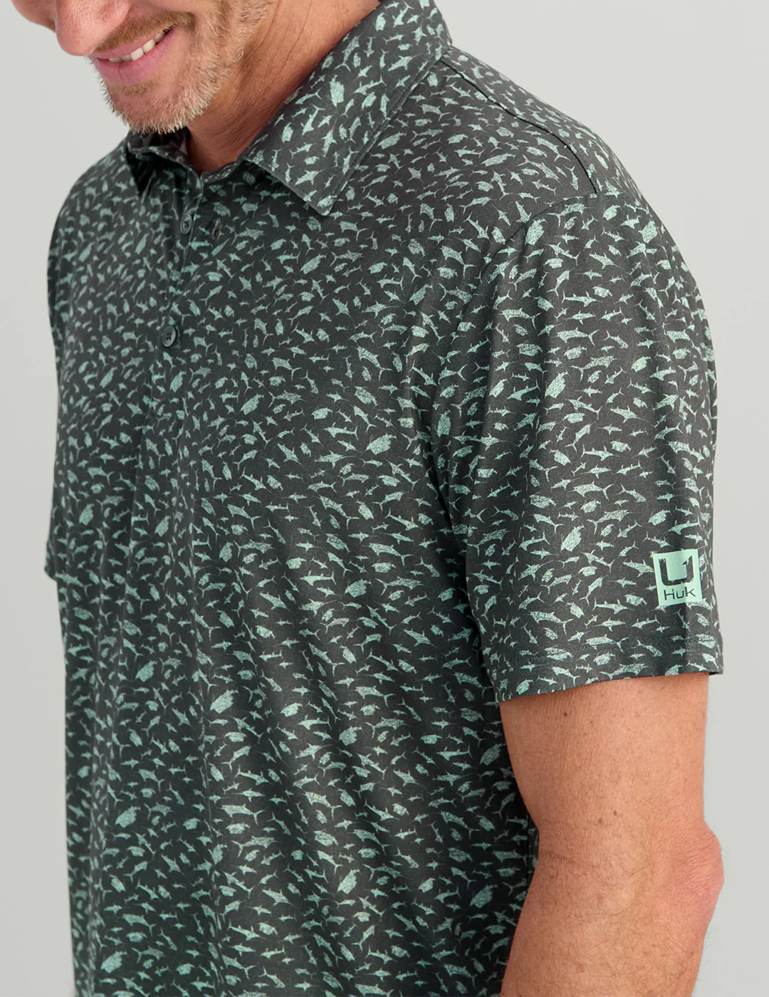 KC Print Pursuit Performance Polo - Image 4