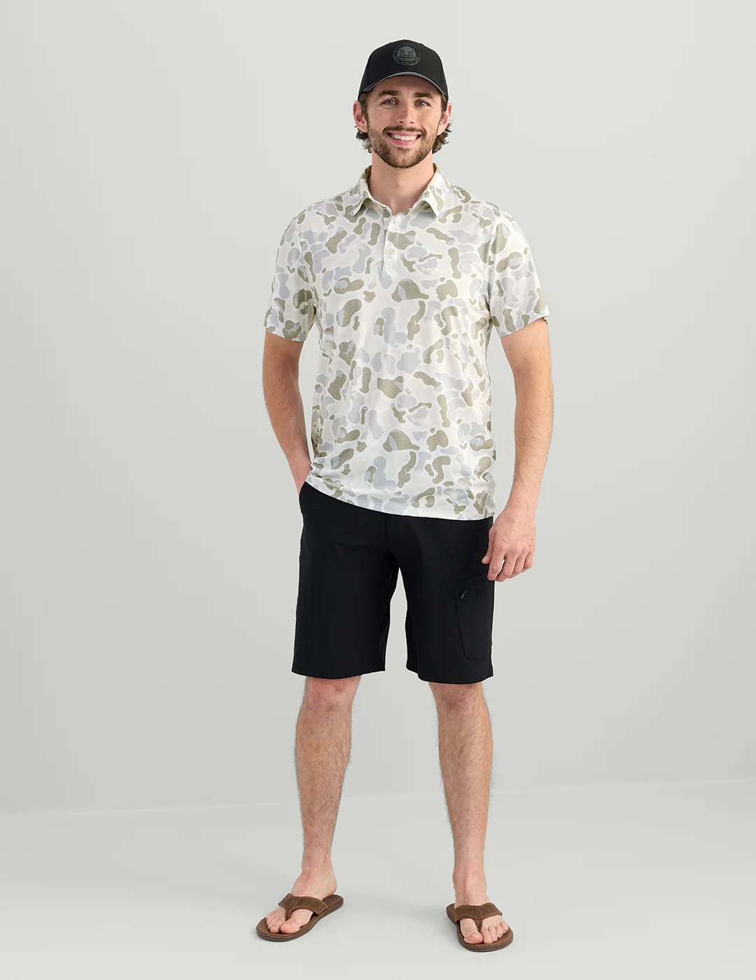 KC Print Pursuit Performance Polo - Image 3
