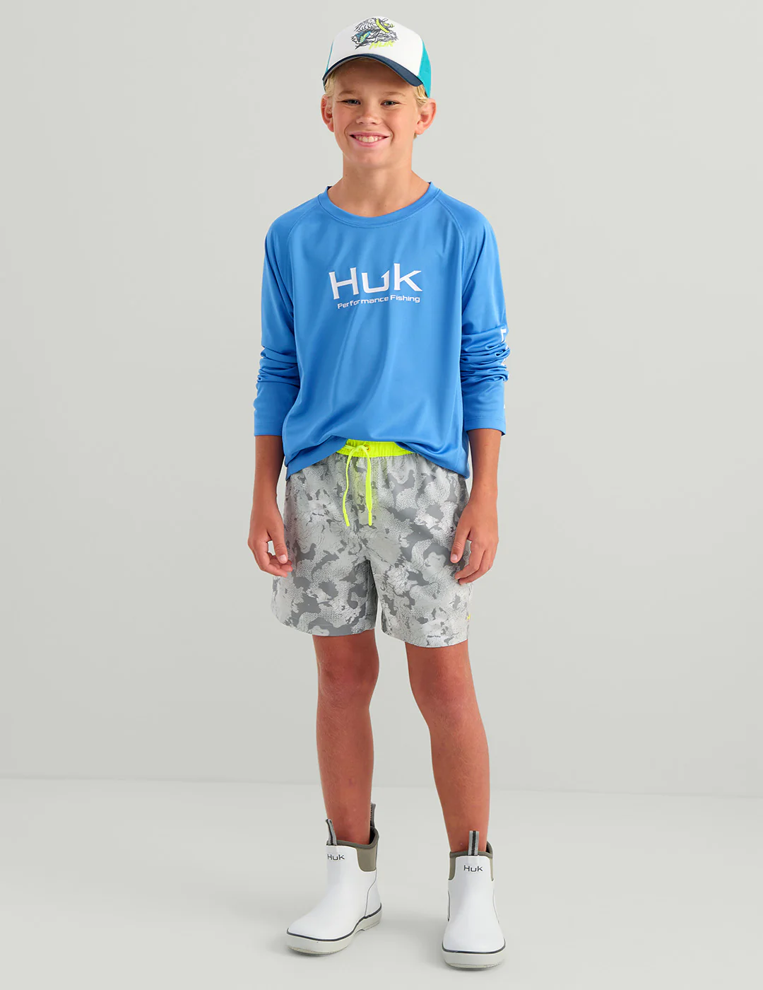 Kids KC Print Pursuit Volley Swim Short - Image 3