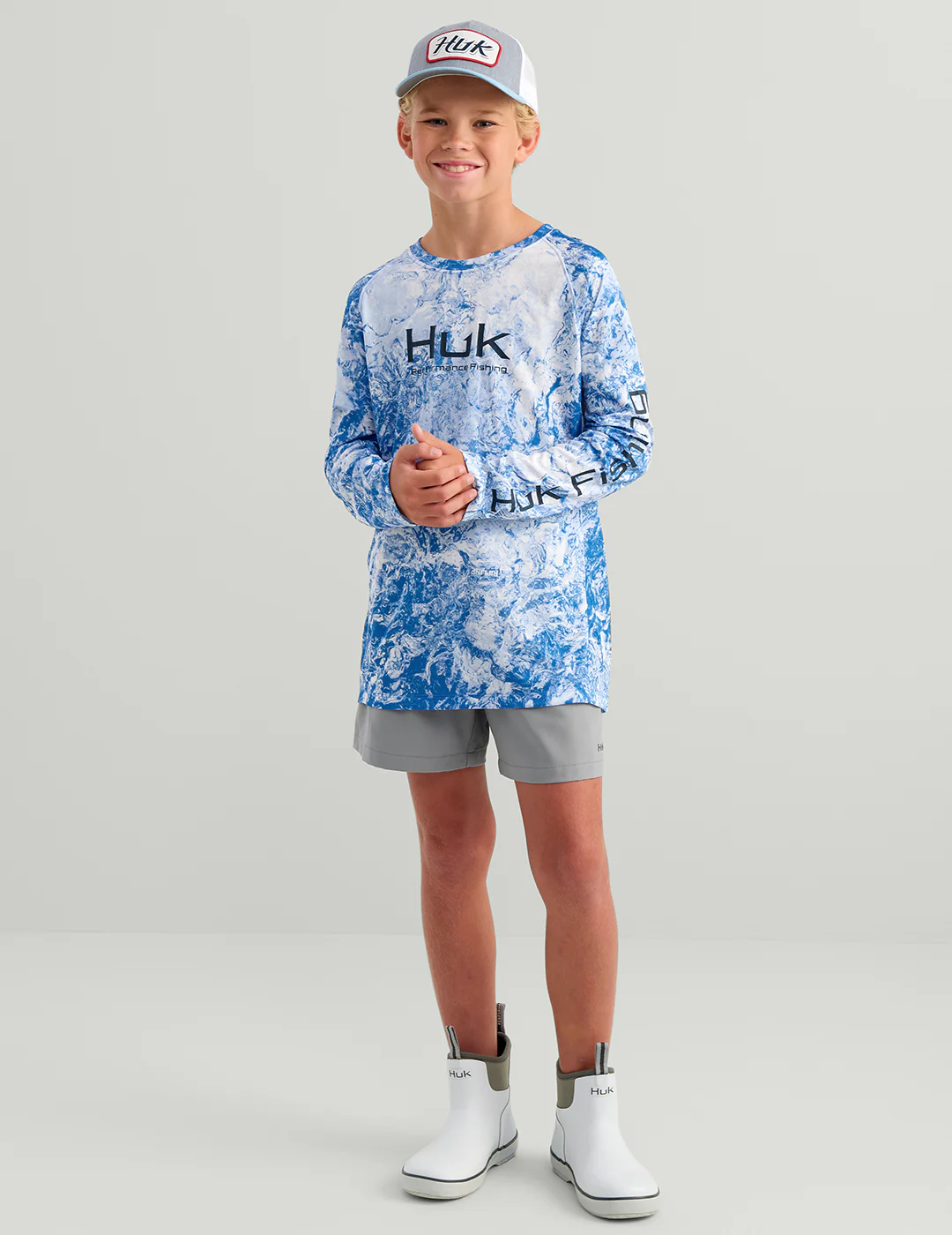Kids Mossy Oak Pursuit Performance Crew - Image 4