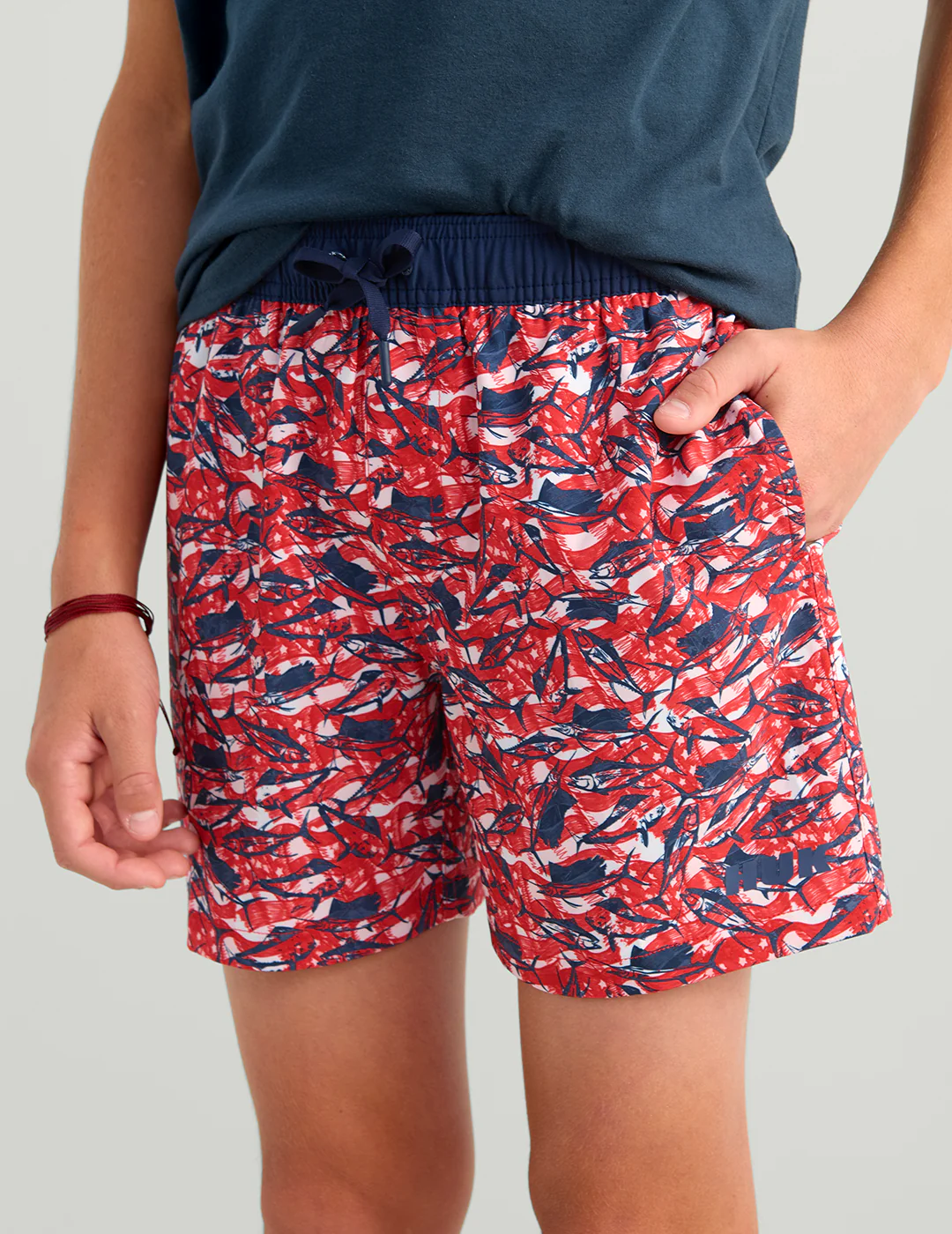 Kids Pursuit America 250 Volley Swim Short - Image 4