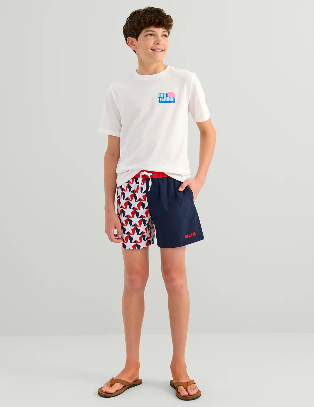Kids Pursuit America 250 Volley Swim Short - Image 3