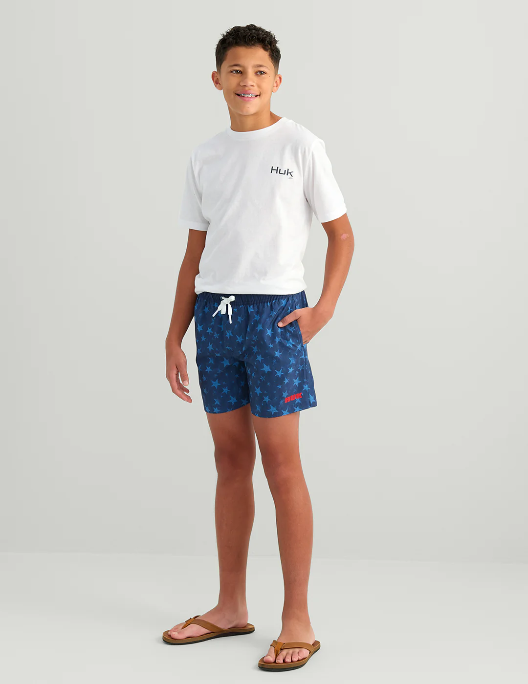Kids Pursuit America 250 Volley Swim Short - Image 3