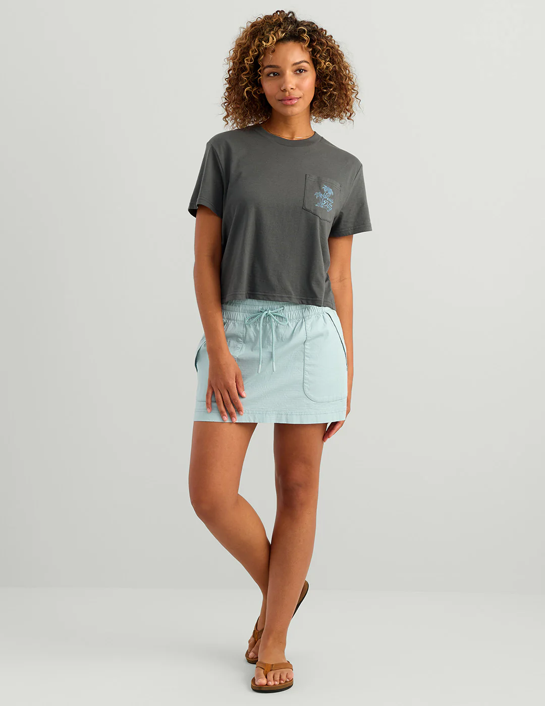 Women Seas The Day Pocket Tee - Image 3
