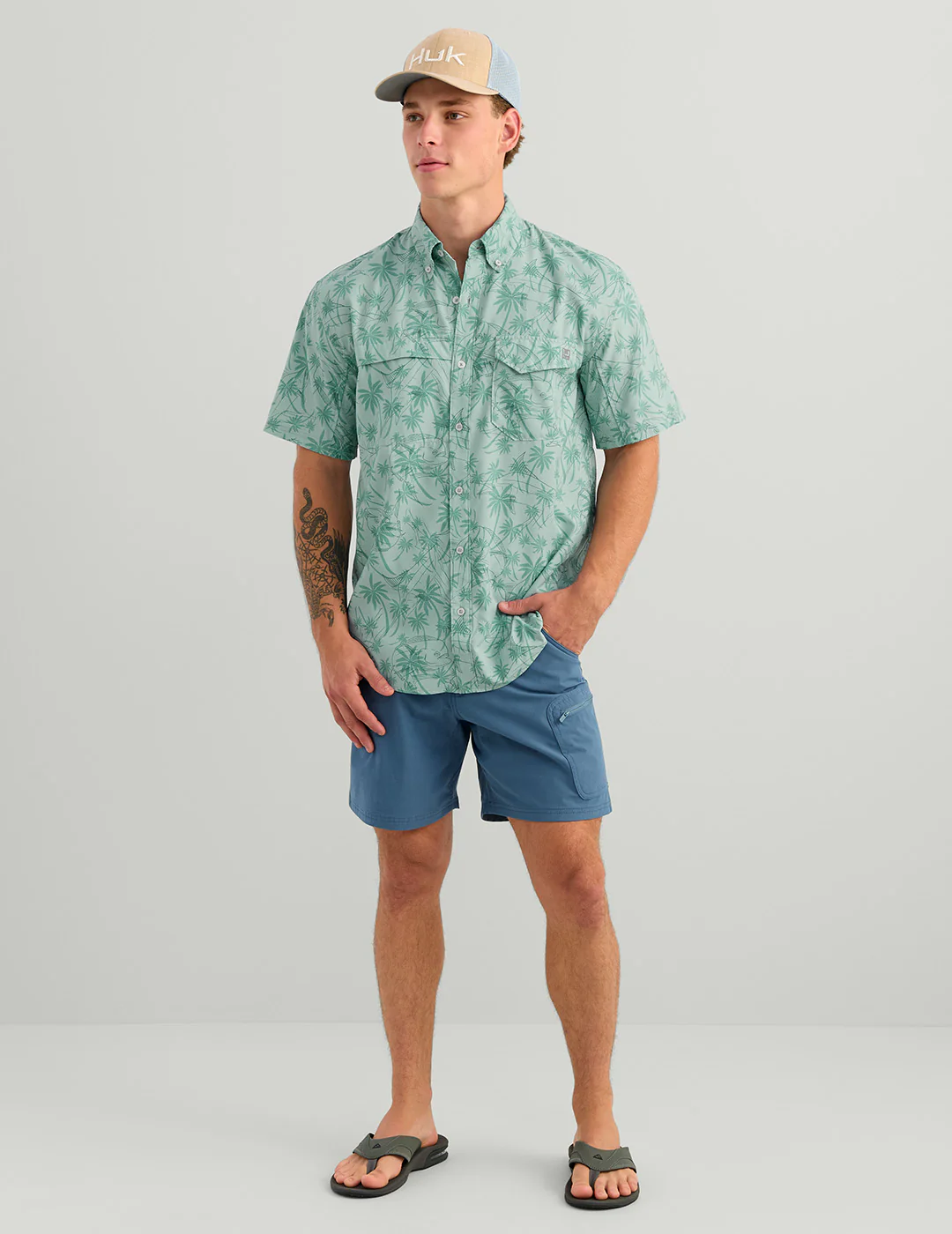 KC Tide Point Short Sleeve Button-Down - Image 2