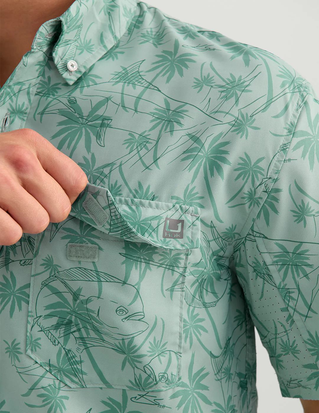 KC Tide Point Short Sleeve Button-Down - Image 7