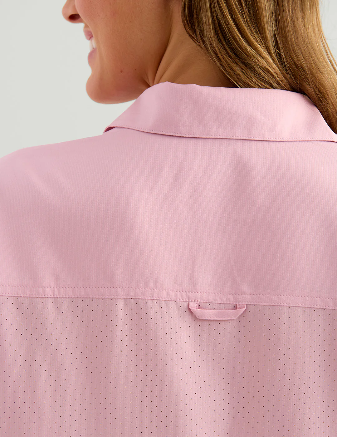 Womens Tide Point Oversized Shirt - Image 9