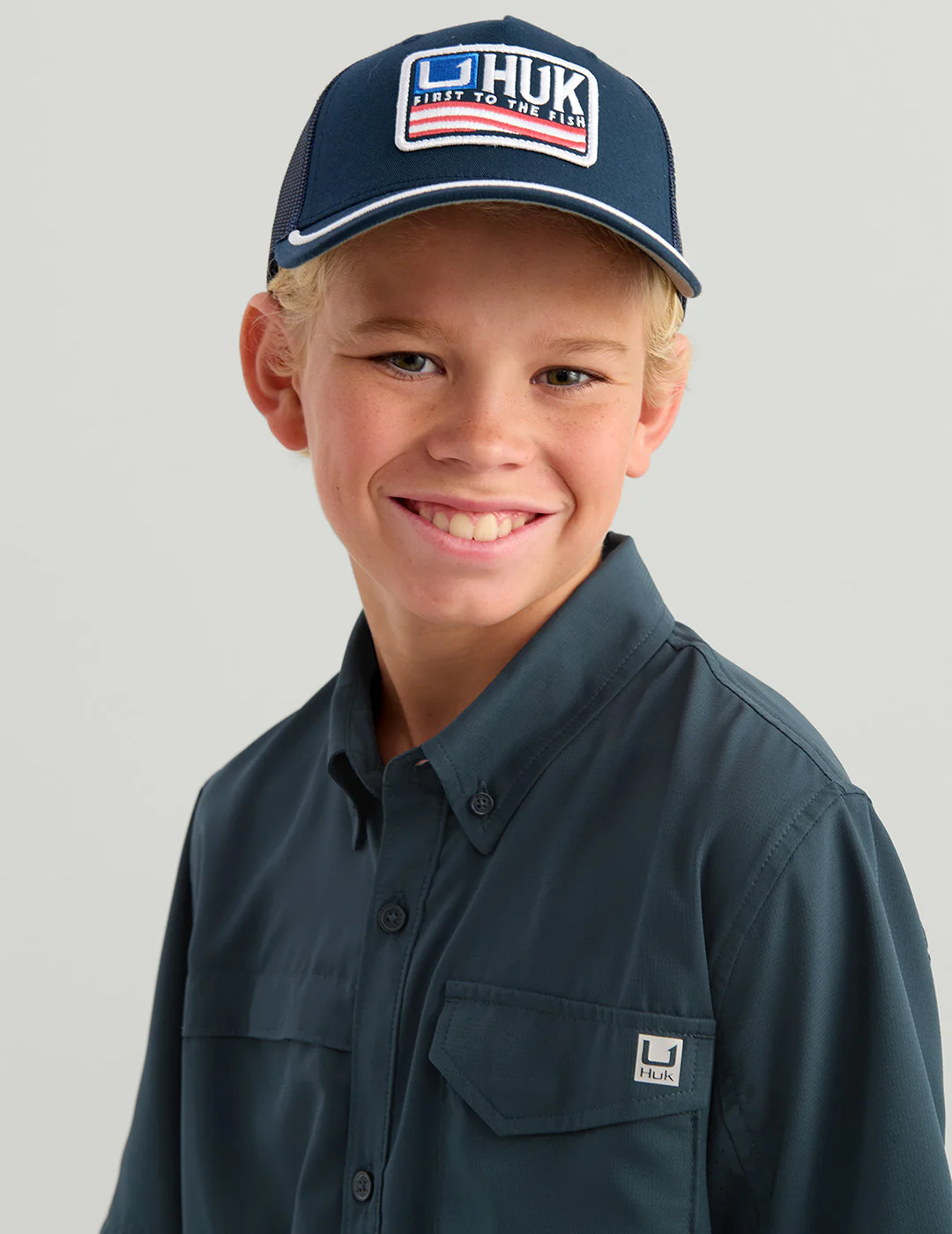 Kids Tide Point Short Sleeve Button Down - Image 4