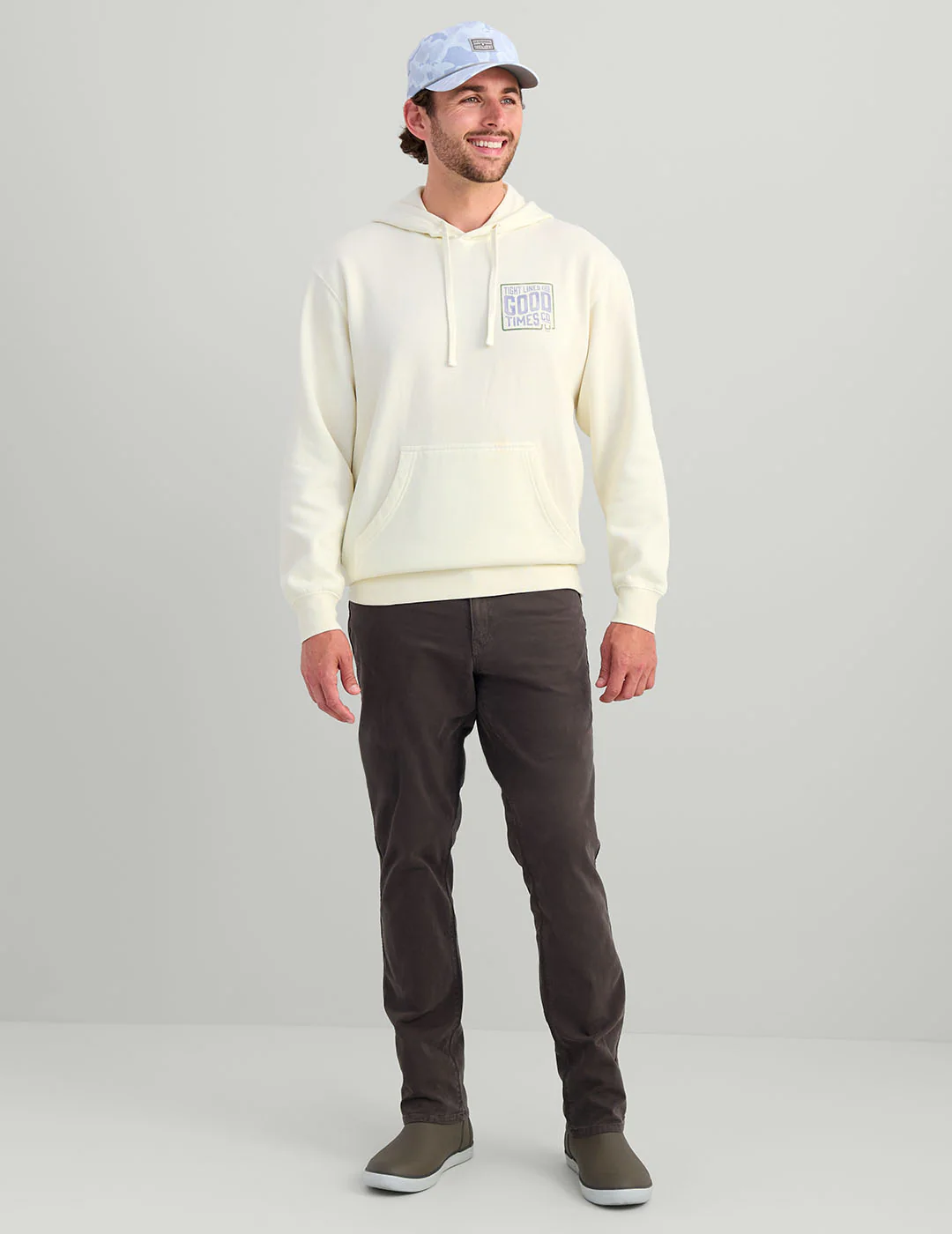 Tight Lines Cotton Fleece Hoodie - Image 3
