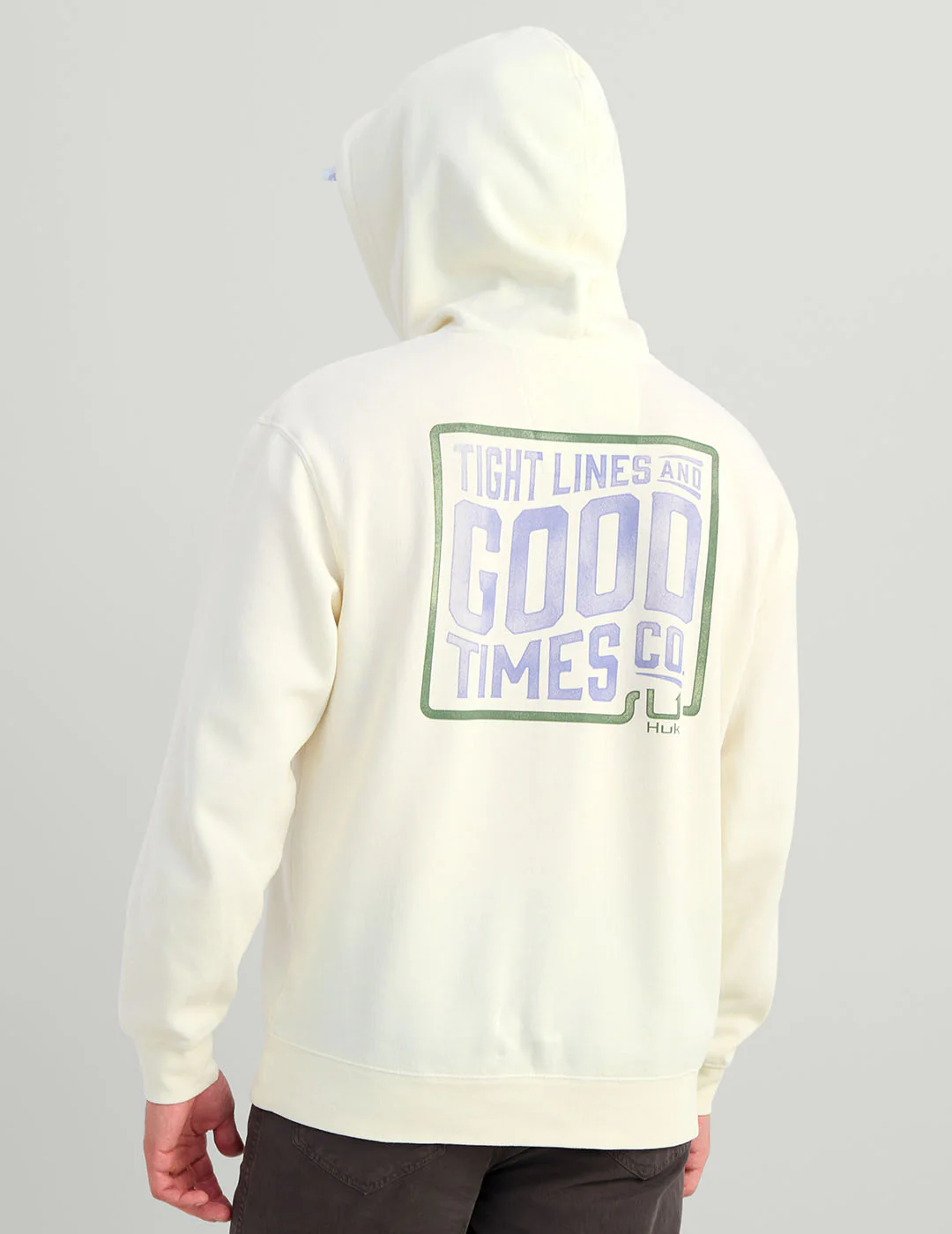Tight Lines Cotton Fleece Hoodie - Image 4