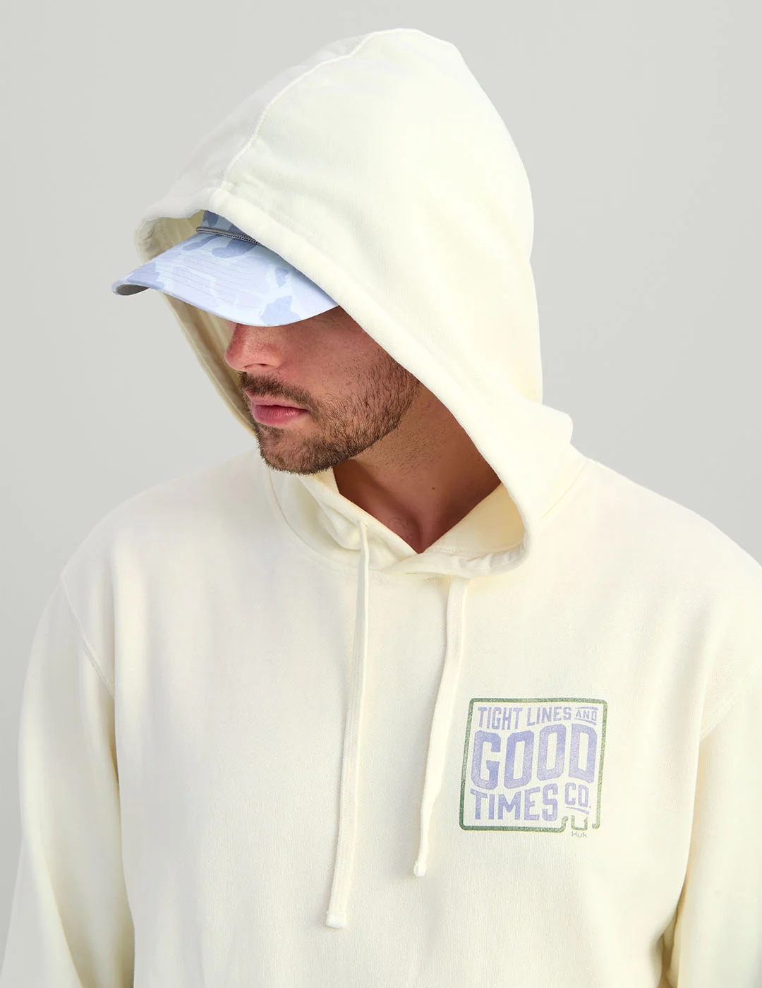Tight Lines Cotton Fleece Hoodie - Image 5