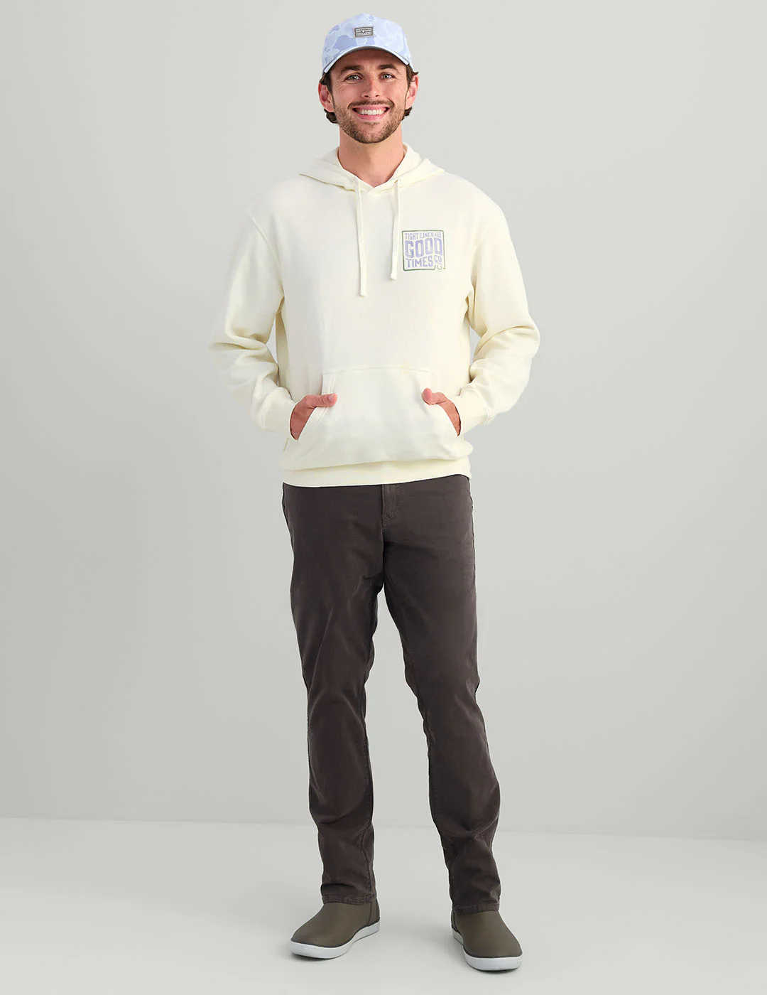 Tight Lines Cotton Fleece Hoodie - Image 7