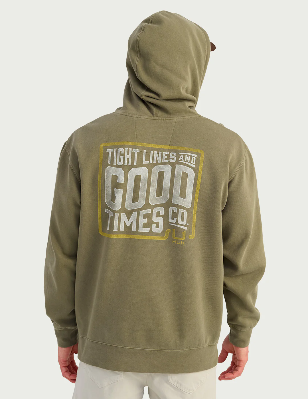 Tight Lines Cotton Fleece Hoodie - Image 3