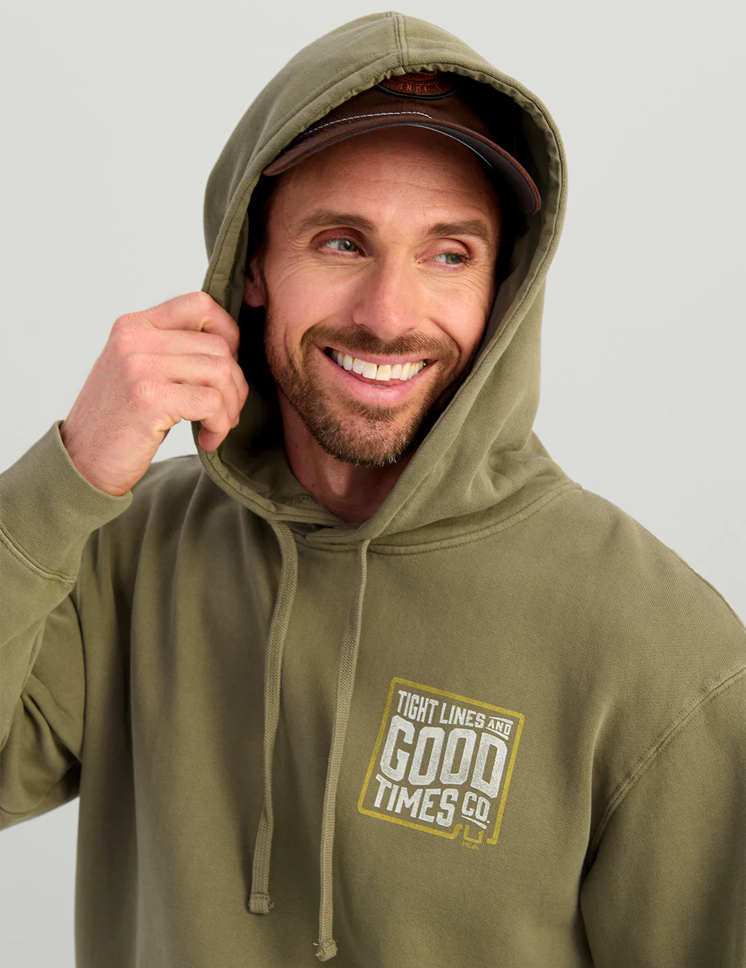 Tight Lines Cotton Fleece Hoodie - Image 6