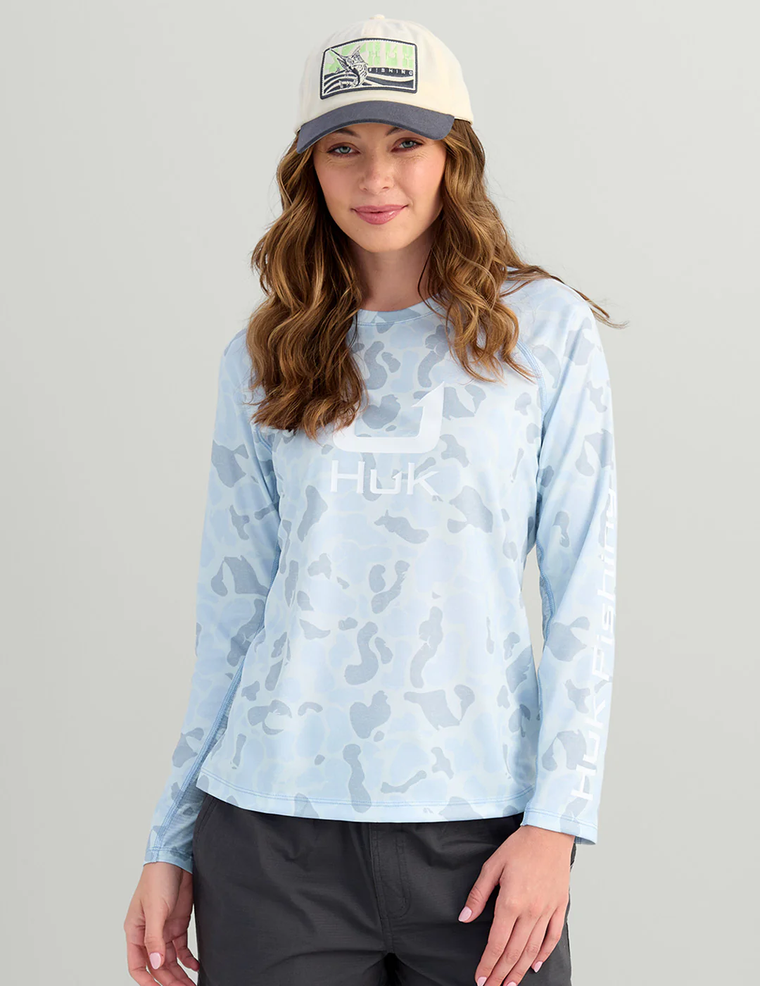 Womens KC Print Icon Performance Crew